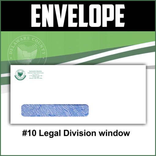 #10 Envelope Window