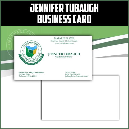 Jennifer Tubaugh Business Card